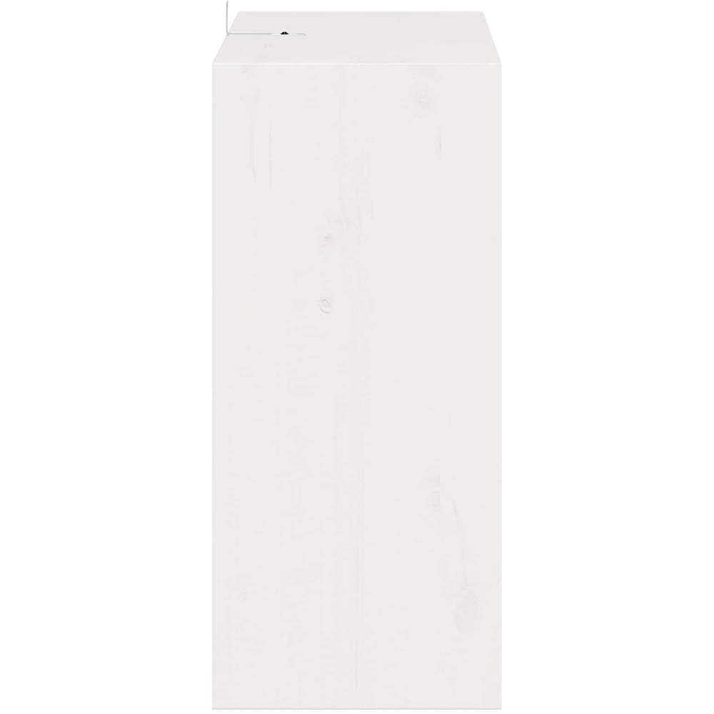 vidaXL 25 Bottle White Freestanding Wine Rack Set of 2 Image 6