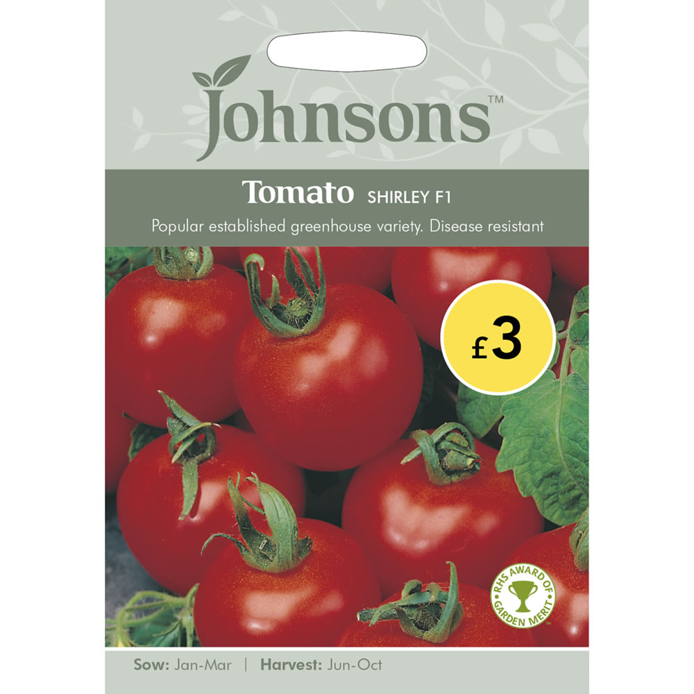 Johnsons Tomato Shirley F1 Seeds Image 2