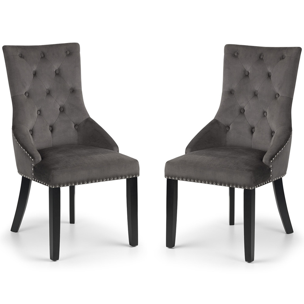 Julian Bowen Veneto Set of 2 Knockerback Chair Image 2