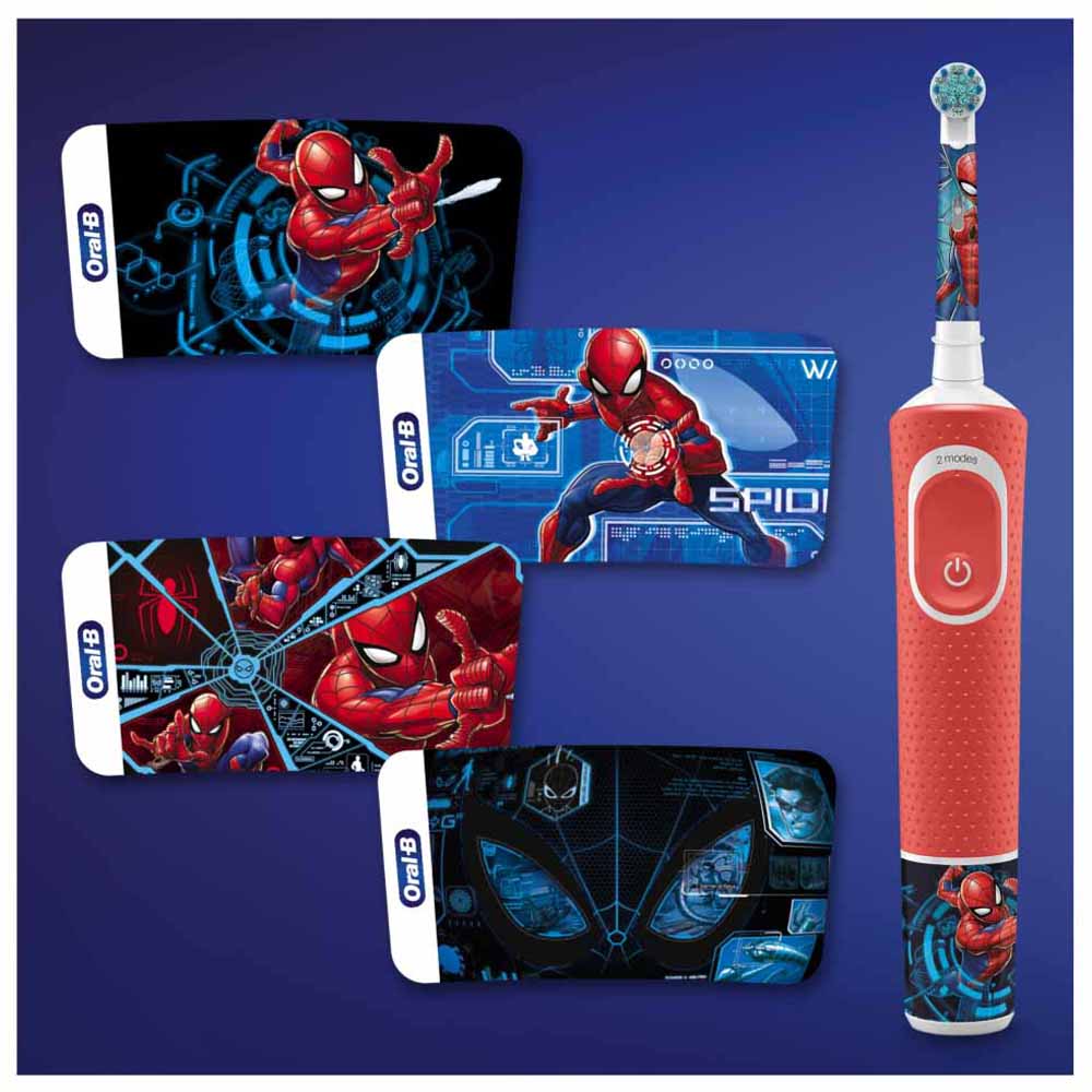Oral B Kids Spider-Man Toothbrush Image 2