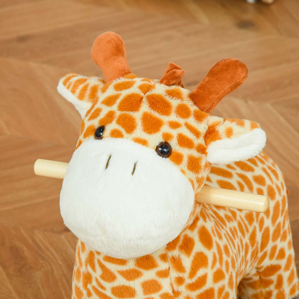 Tommy Toys Rocking Giraffe Toddler Ride On Yellow Image 2