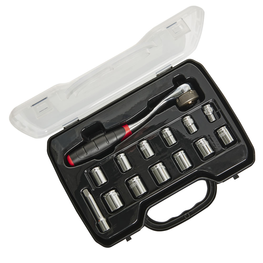Wilko Dual Drive Ratchet and Socket Set Wilko