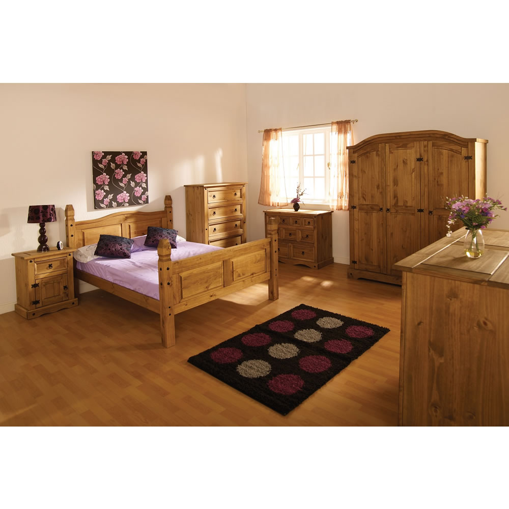 Corona High Foot End Double Bed Image 4