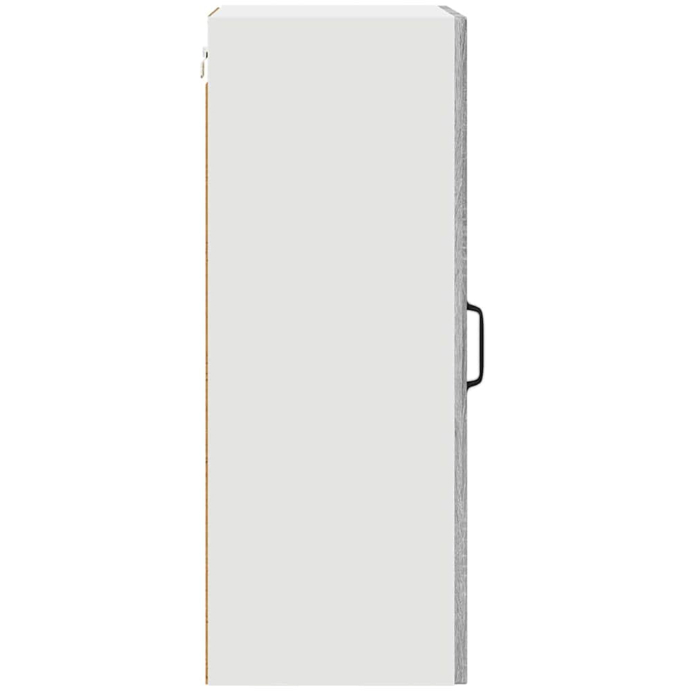 vidaXL Kalmar Single Door Grey Sonoma Wall Kitchen Cabinet Image 7