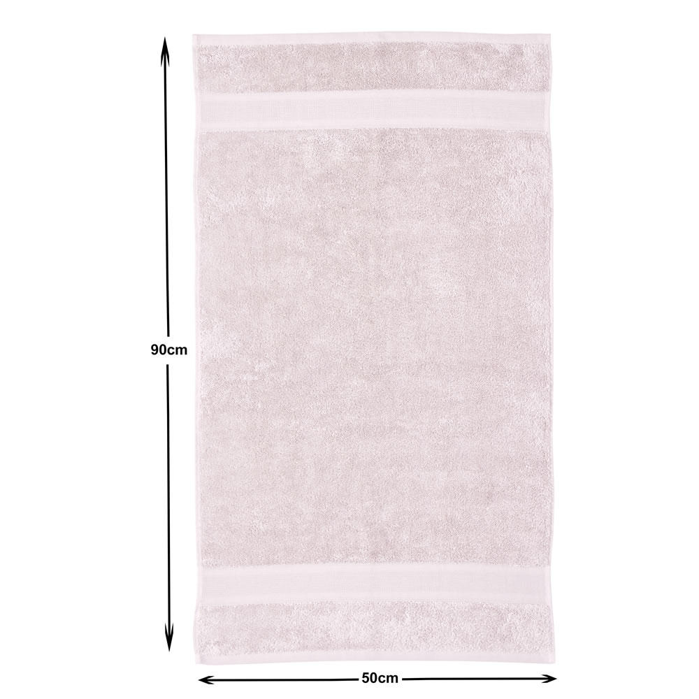 Wilko Supersoft Rose Hand Towel Image 3