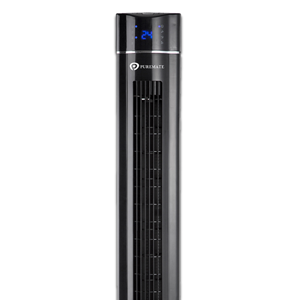 Puremate Black Oscillating Tower Fan 43 inch Image 3