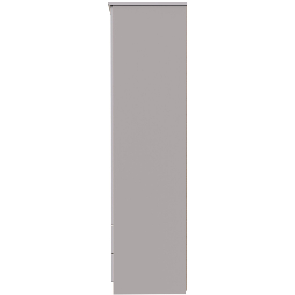 Crowndale Camden 2 Door 2 Drawer Kashmir Gloss Wardrobe Ready Assembled Image 5