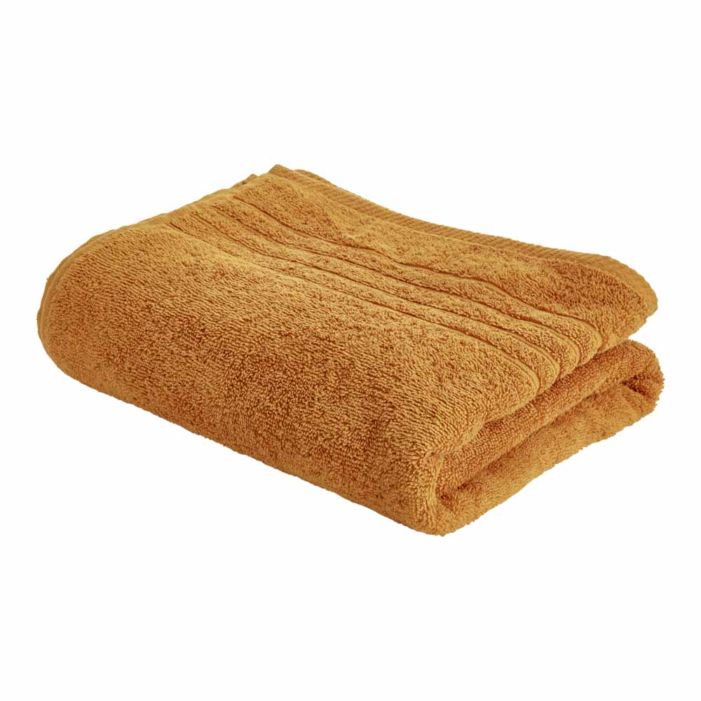 Wilko Bath Towel Orange Image 2