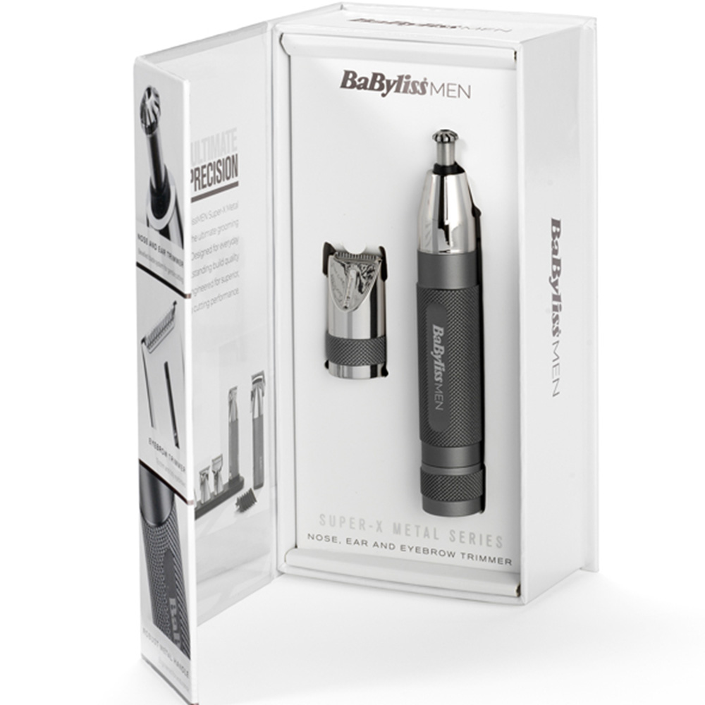 BaByliss Super-X Metal Series Nose and Ear Trimmer Image 3