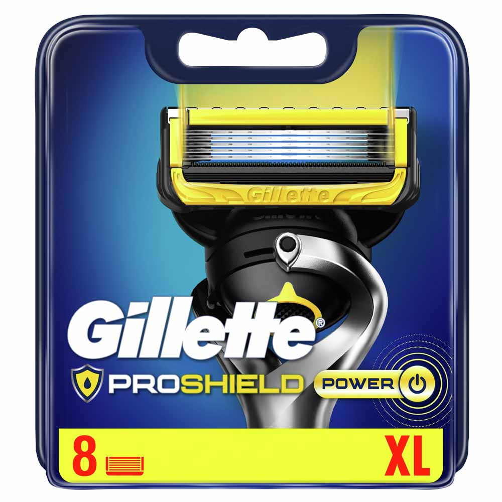 Gillette Proshield Power Razor 8 Pack Image 1
