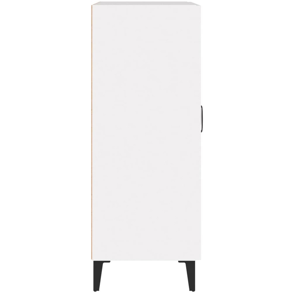 vidaXL 2 Door White Sideboard Image 7
