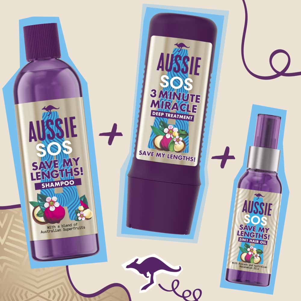 Aussie Shampoo Save My Lengths 290ml Image 2