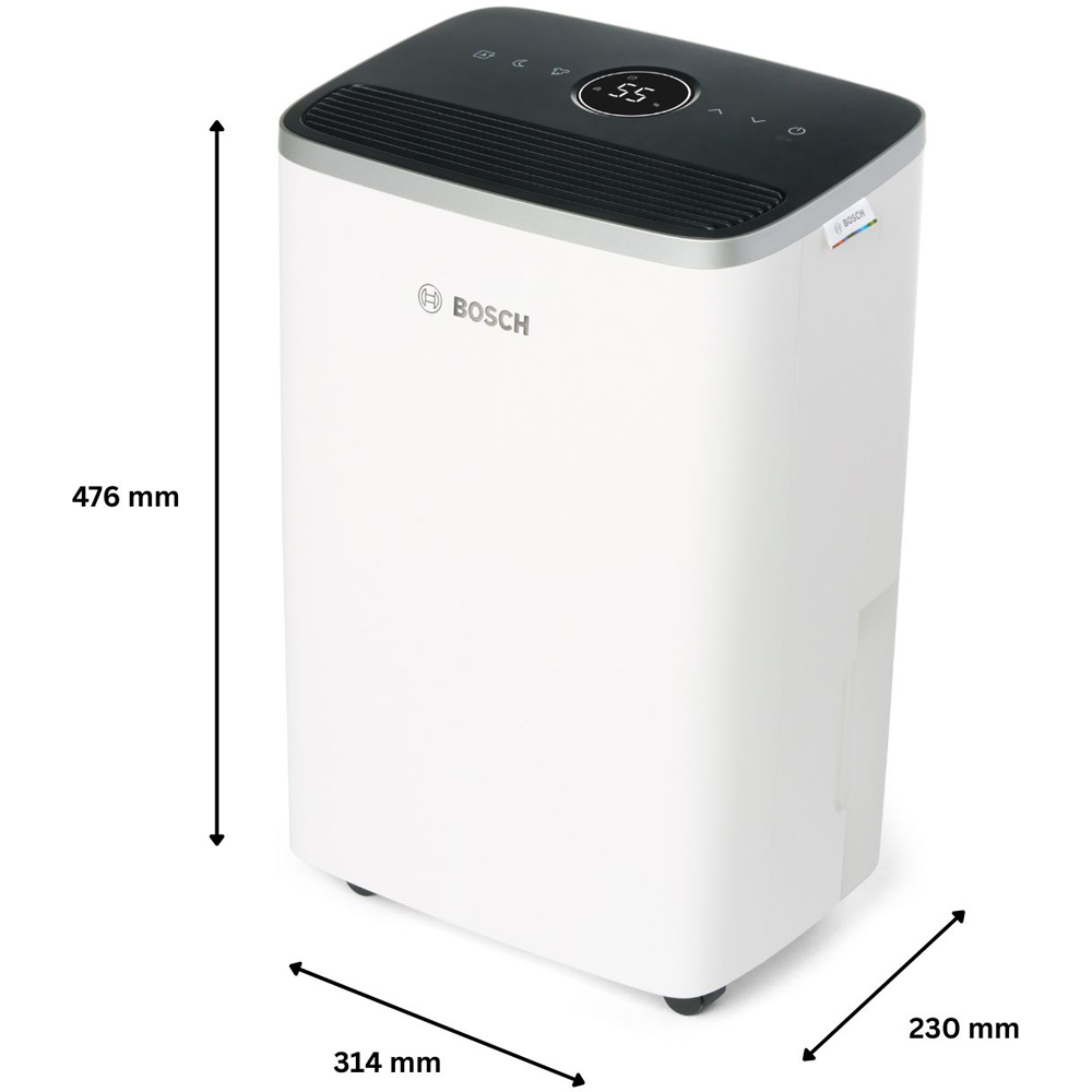 Bosch Dry 4000 Dehumidifier with 2-in-1 Filter 16L Image 9