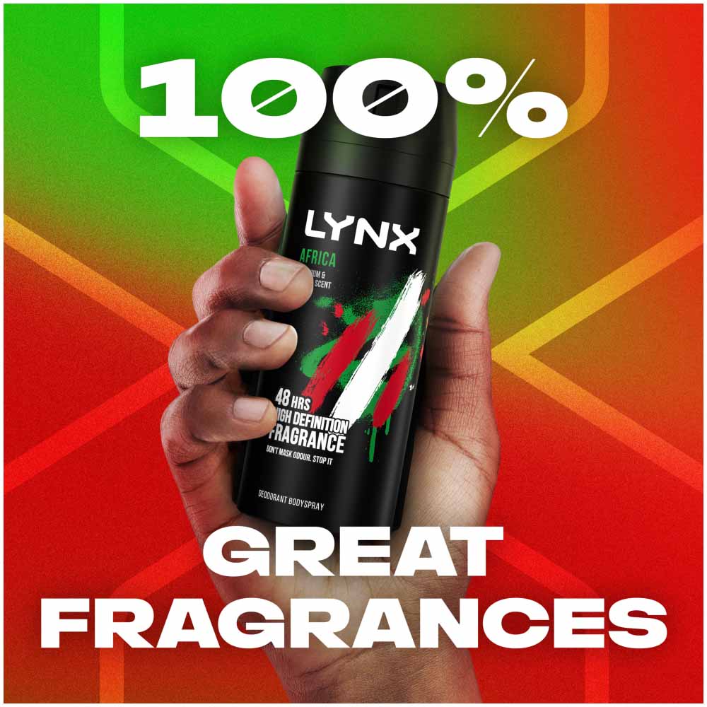 Lynx Africa Body Spray 150ml Image 8