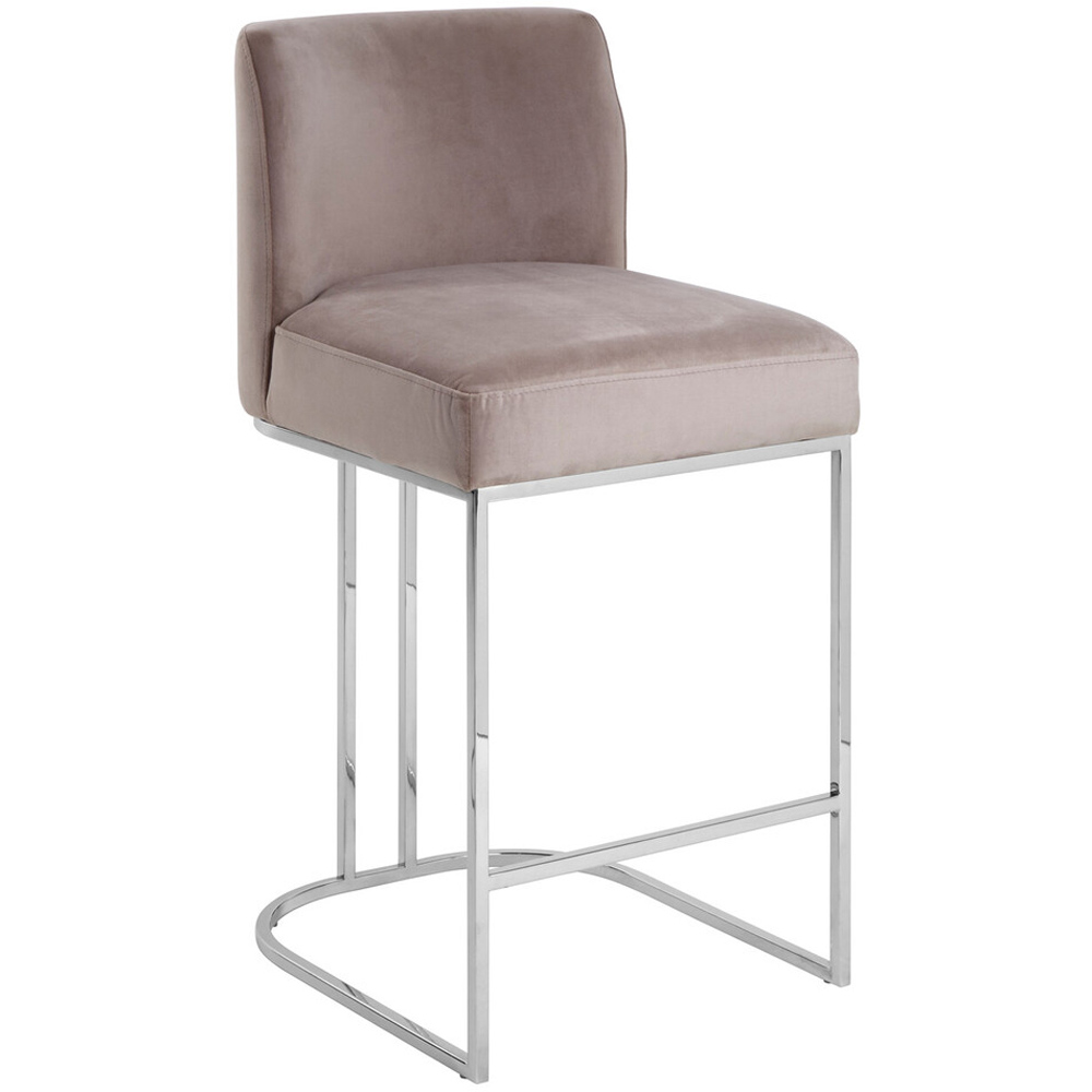 Premier Housewares Piermount Grey Bar Stool Image 2