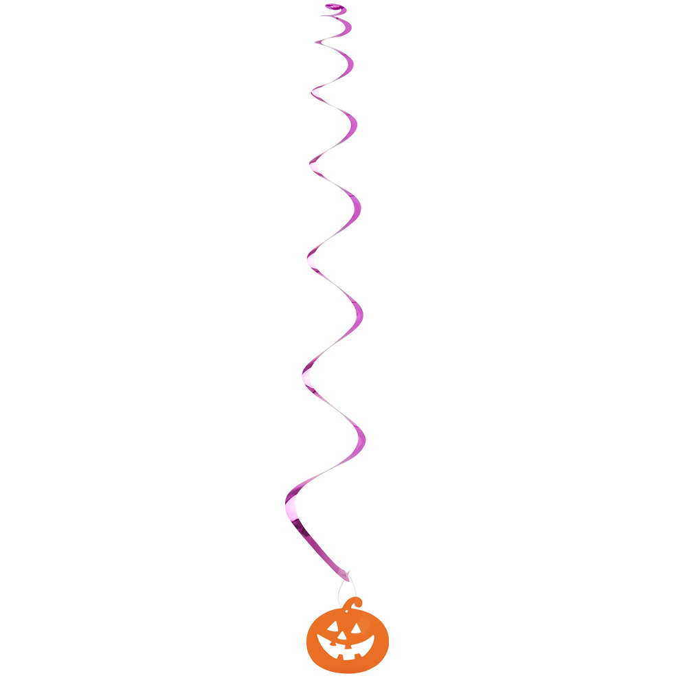 Wilko Halloween Foil Swirl Decorations. 5 Pack Image 5