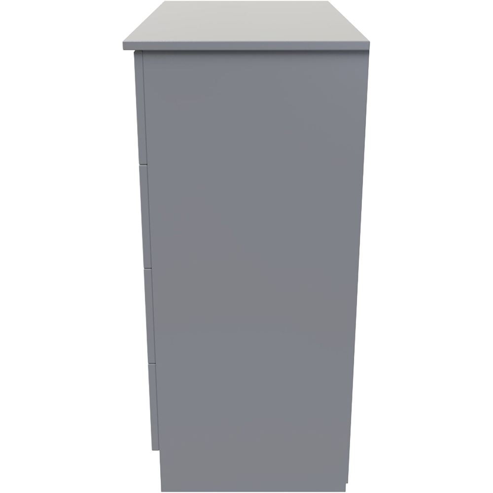 Crowndale Avon 4 Drawer Dusk Grey Chest of Drawers Image 4