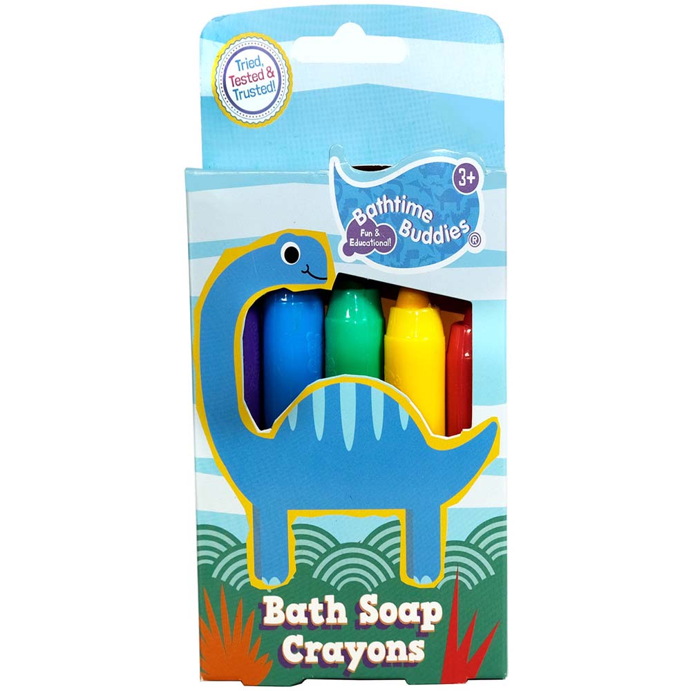 Bathtime Buddies Soap Crayons 5 Pack Image 1