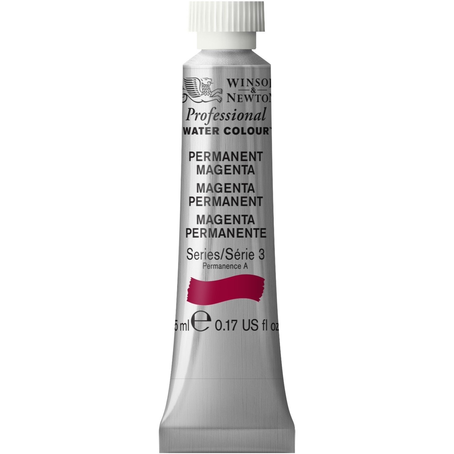 Winsor and Newton Magenta Professional Watercolour Paint 5ml Image 1