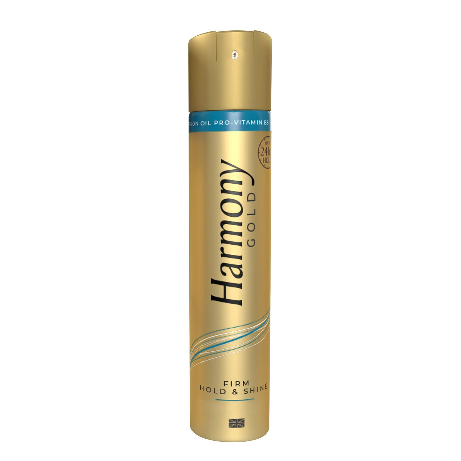 Harmony Gold Extra Firm Hold & Shine Hairspray 400ml - Gold Image