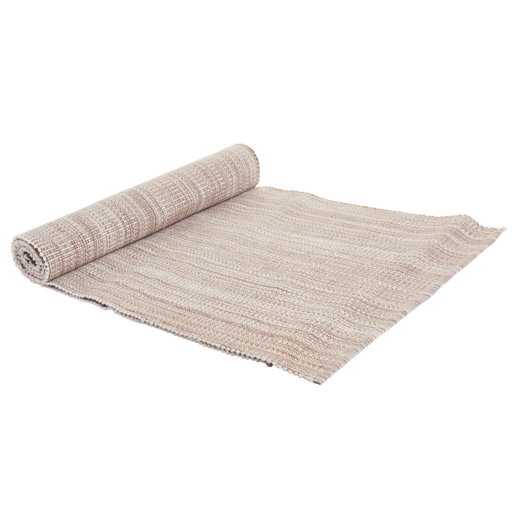 Wilko Copper Fabric Christmas Table Runner Wilko