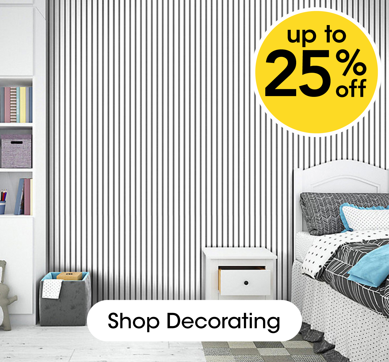 Up to 25% off Decorating