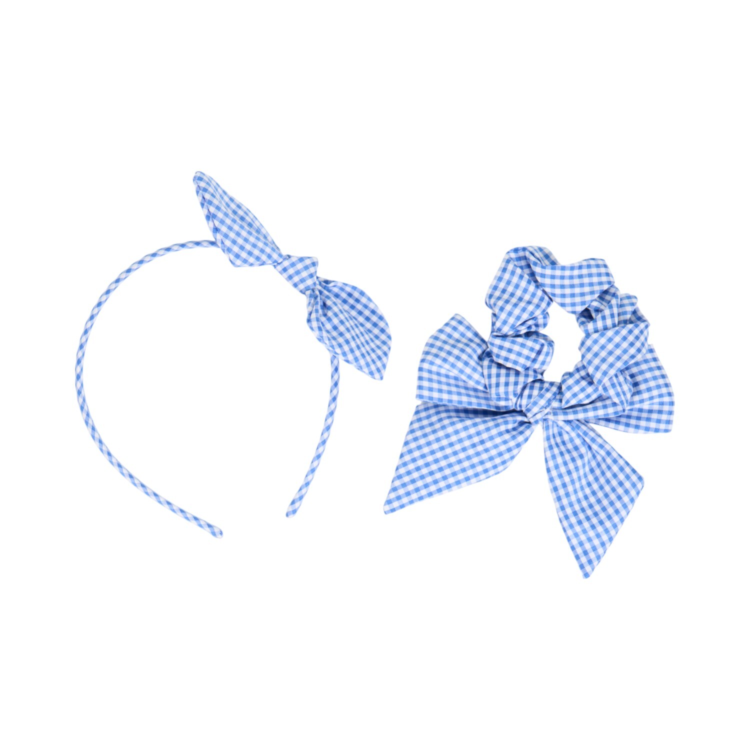 Headband and Scrunchie Set Blue Image 2