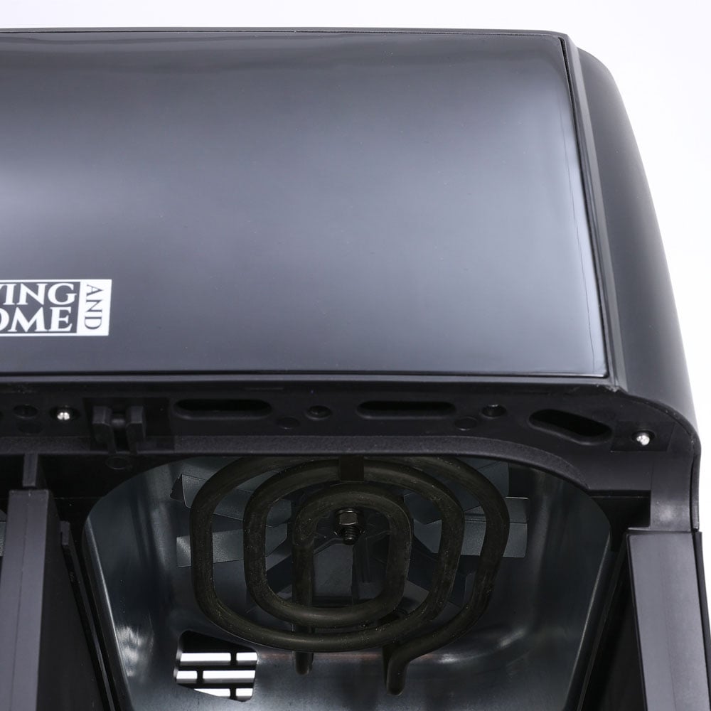 Living and Home 8L Black Dual Basket Air Fryer with Touch Screen Image 5