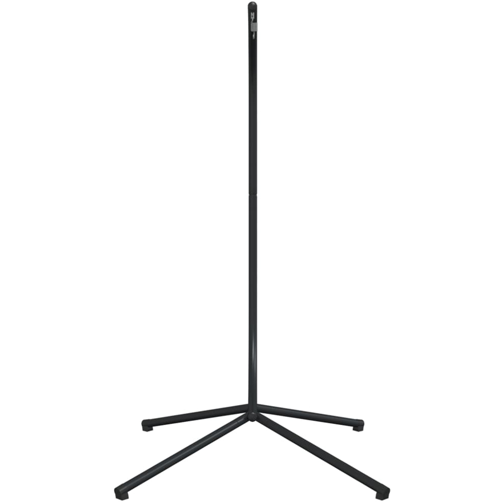 vidaXL Black C-Shaped Hanging Egg Chair Stand Image 2