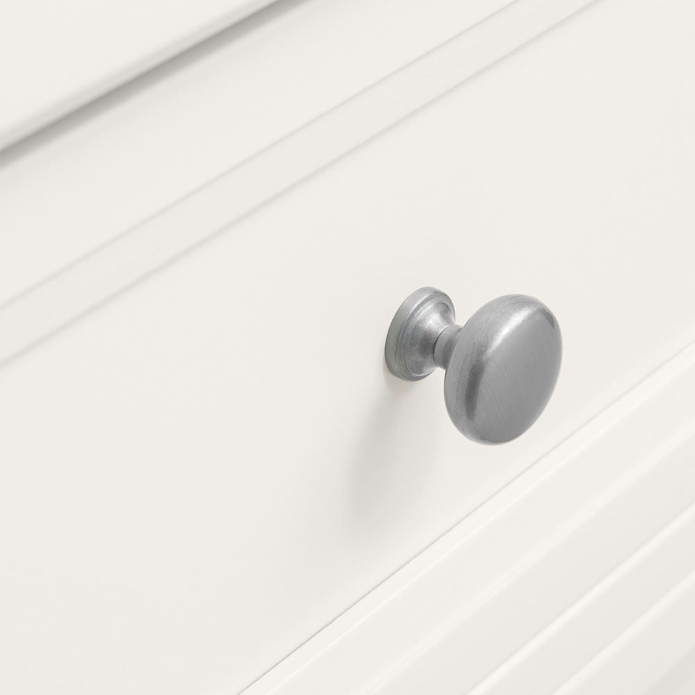 Julian Bowen Maine 5 Drawer Surf White Chest of Drawers Image 4