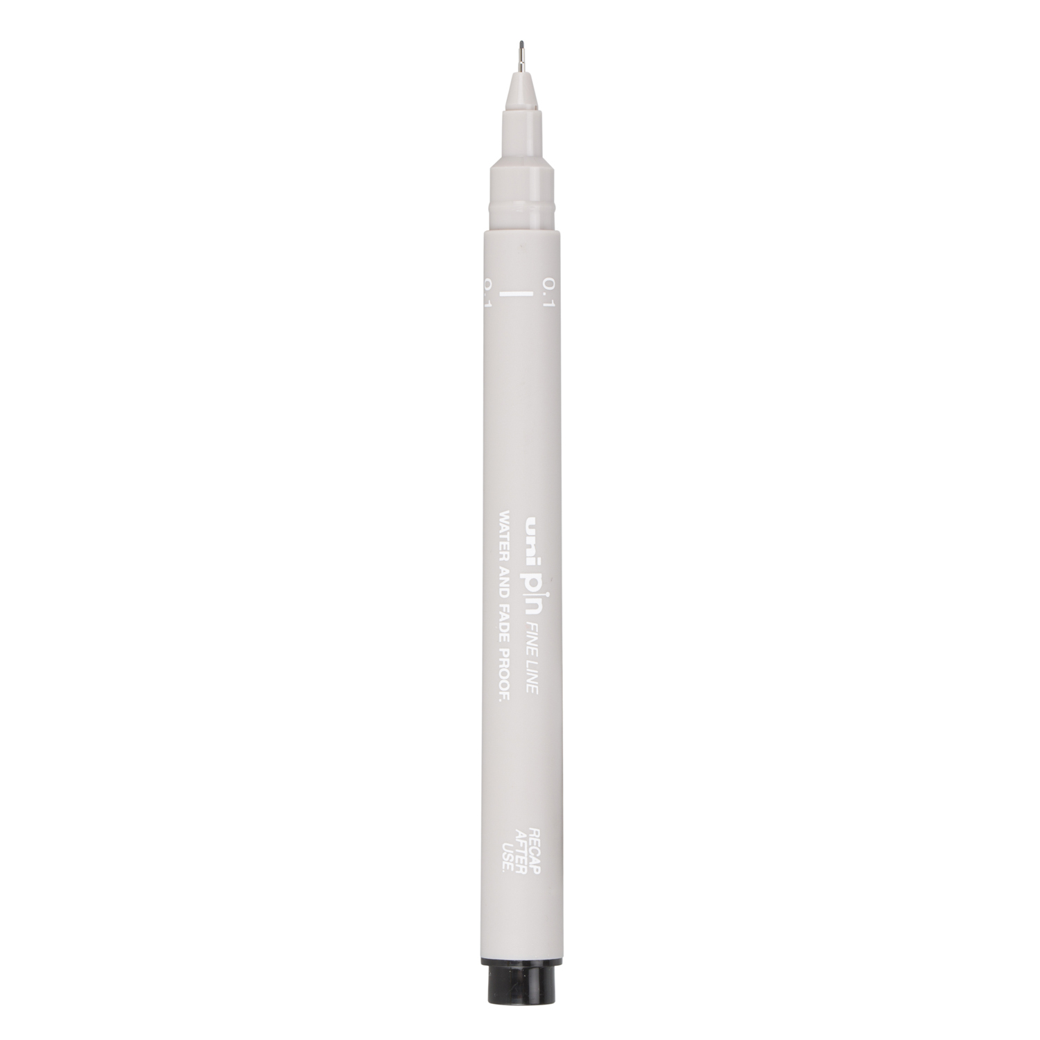 Uniball Pin Fine Liner Drawing Pen - Light Grey / 0.1mm Image 2