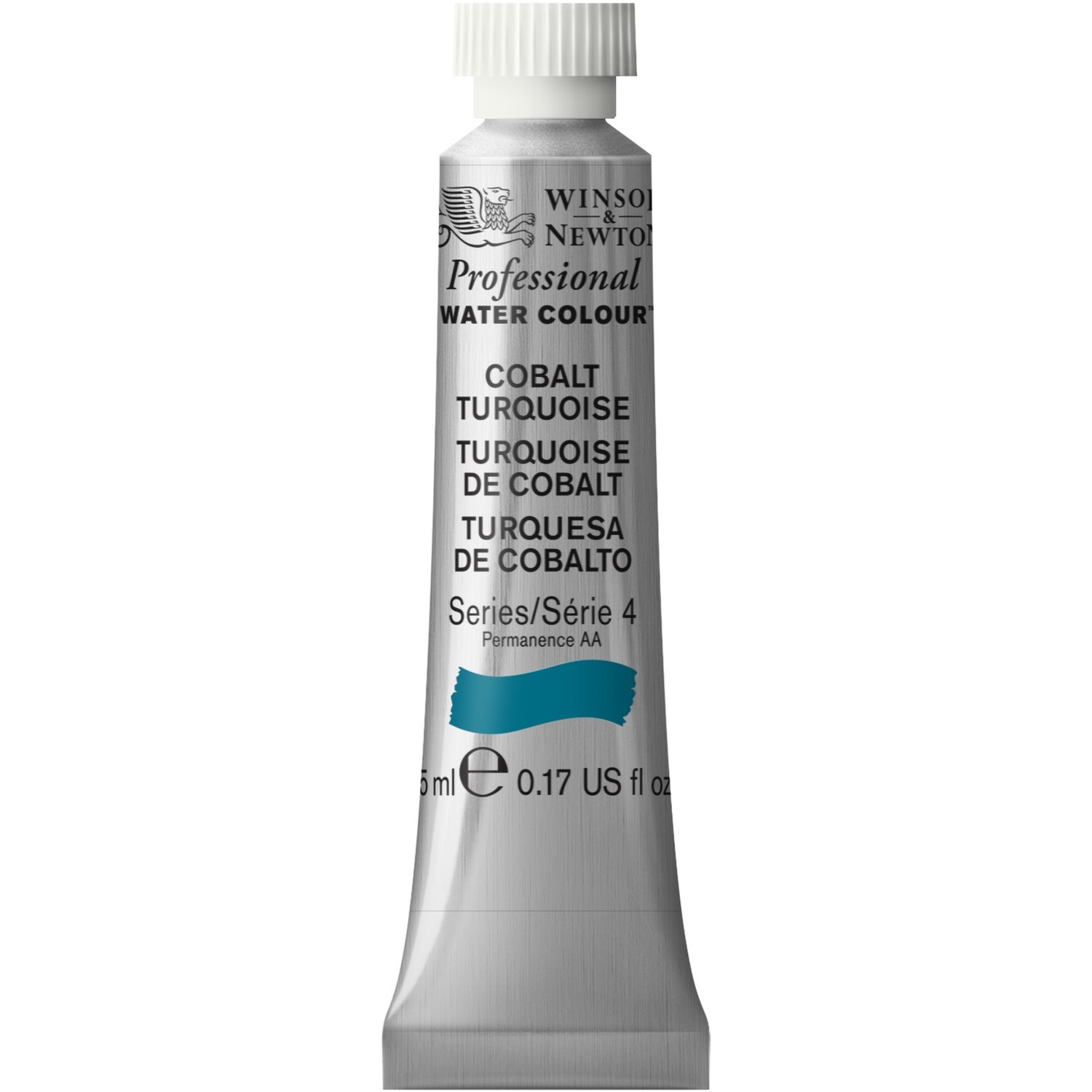 Winsor and Newton 5ml Professional Watercolour Paint - Cobalt Turquoise Image 1