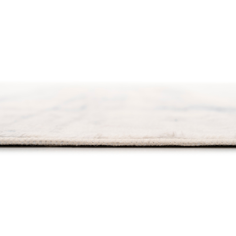 Kukoon Oscar Lennox Blue Watercolour Flat Abstract Rug 80 x 300cm Image 3