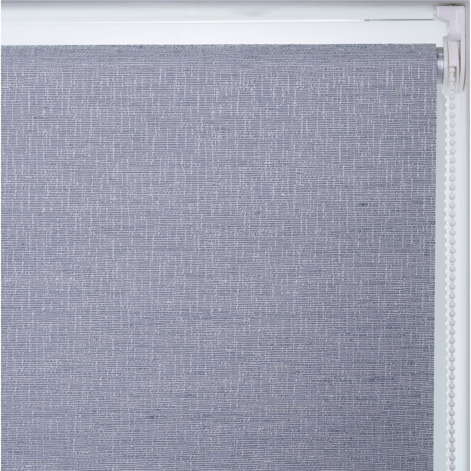 Blackout Textured Blind - Blue Weave / 120cm Image 5