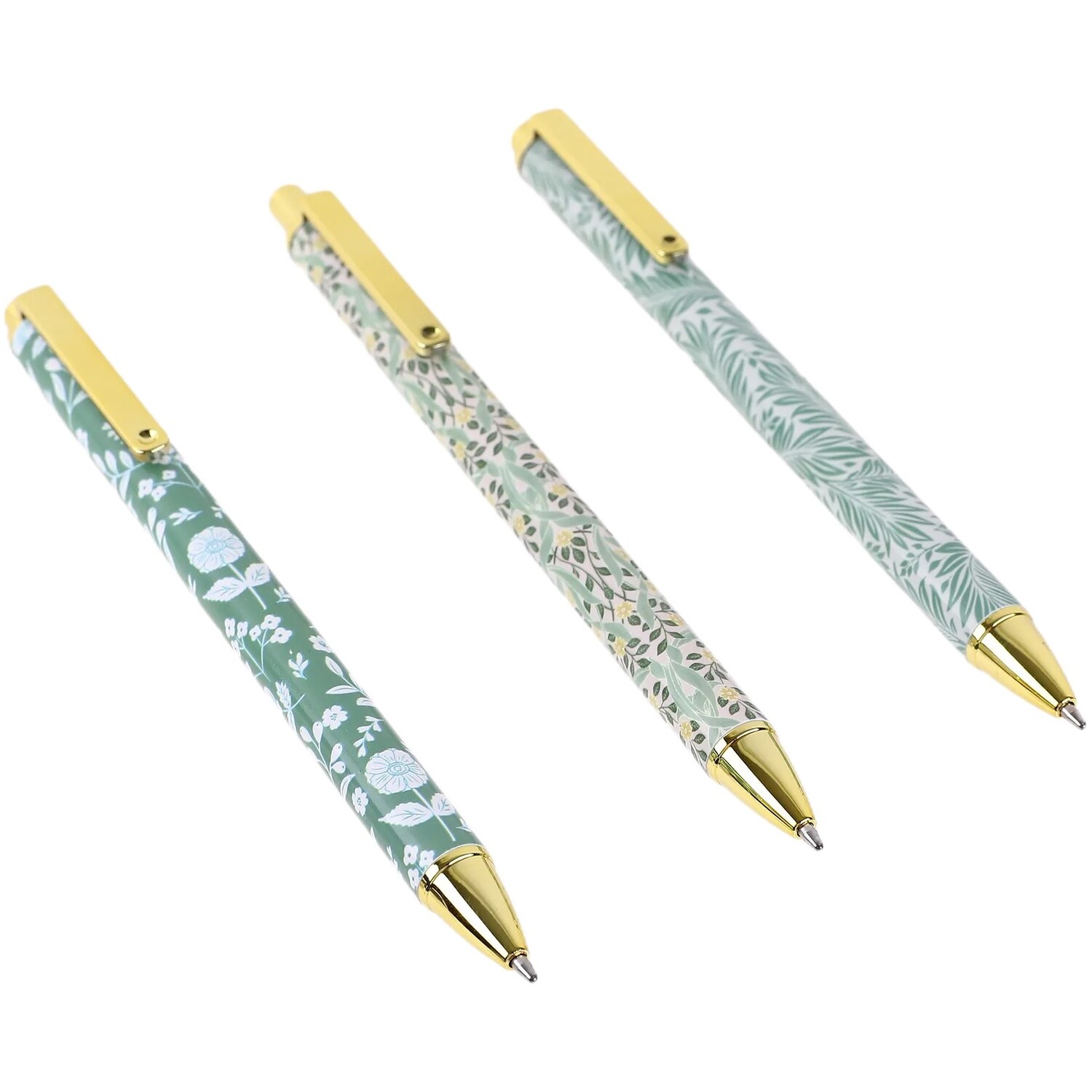 Pack of 3 Modern Floral Pens Image 3