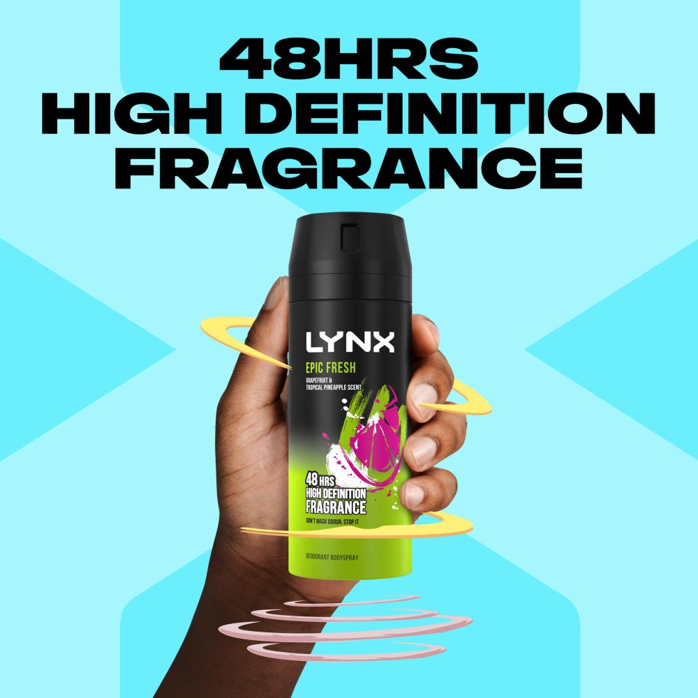 Lynx Epic Fresh Body Spray 150ml Image 9