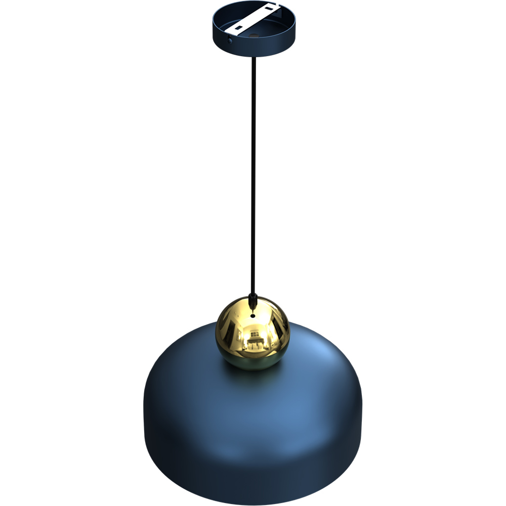 Milagro Harald Blue Pendant Lamp 230V Image 5