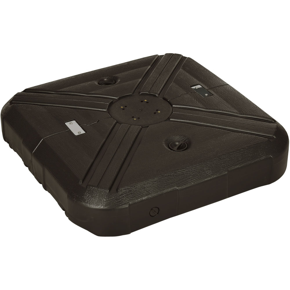 Outsunny Umbrella Base Set Brown Image 1