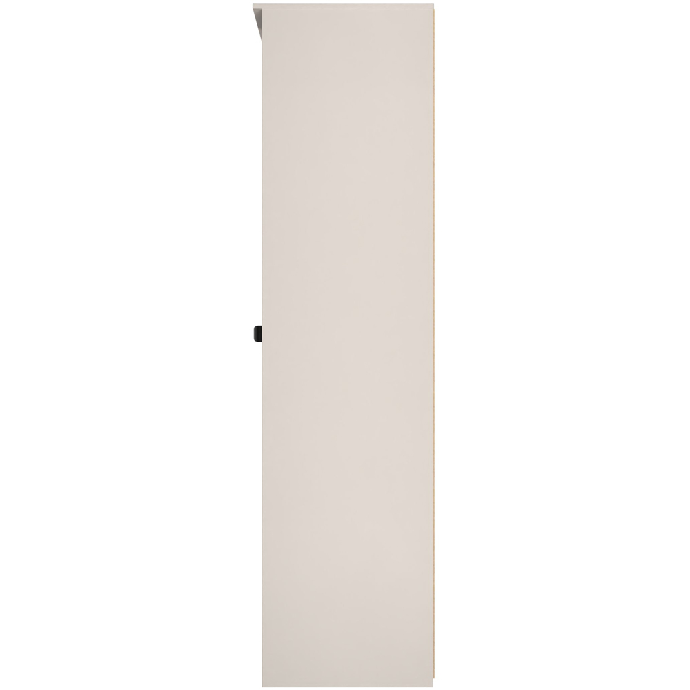 Crowndale Bora Single Door 6 Shelf Kashmir Matt Double Wardrobe Image 3