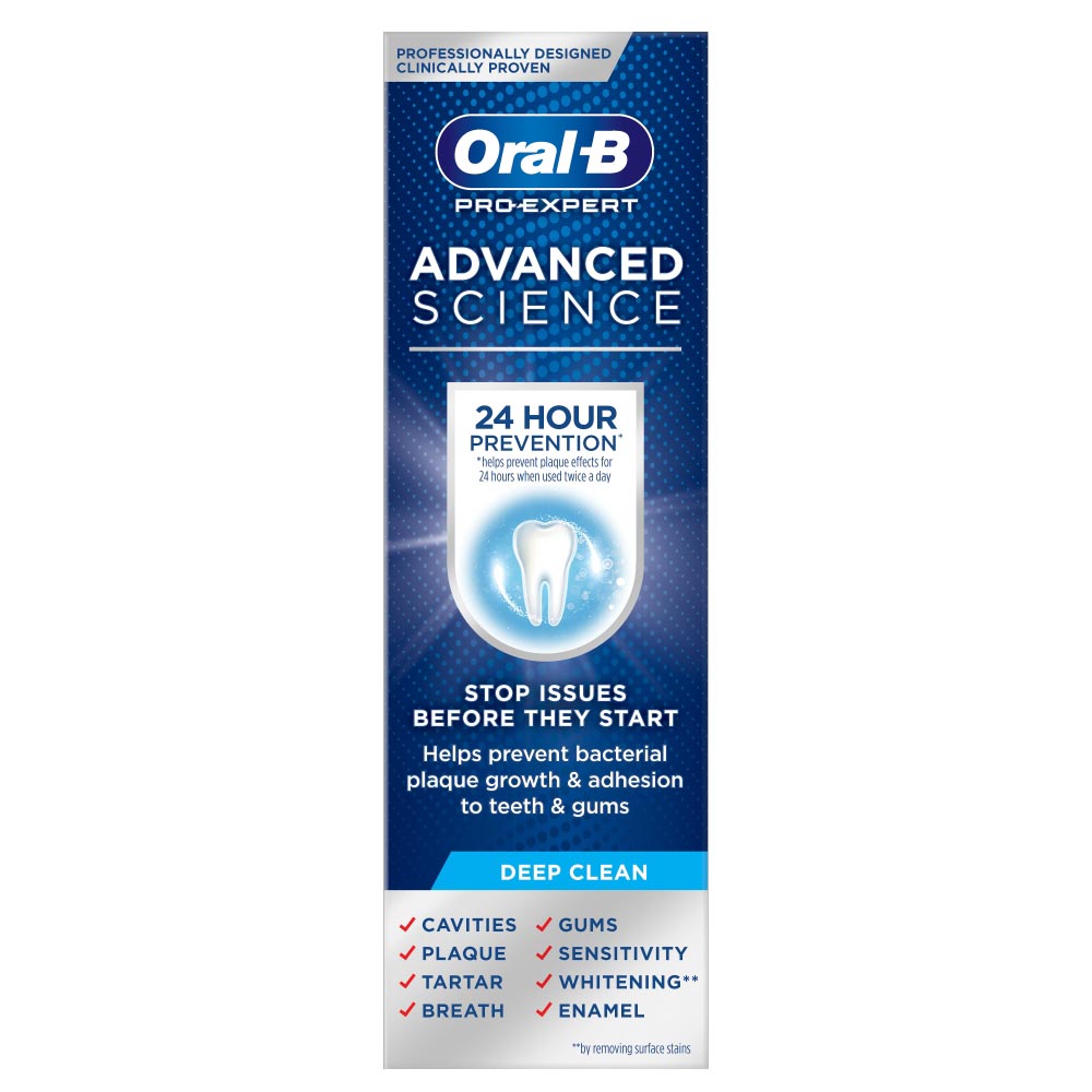 Oral-B Pro-Expert Advanced Science Deep Clean Toothpaste 75ml Image 6