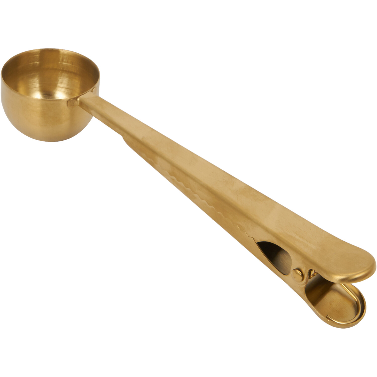 Kaiseki 2-in-1 Coffee Scoop and Clip - Gold Image 2