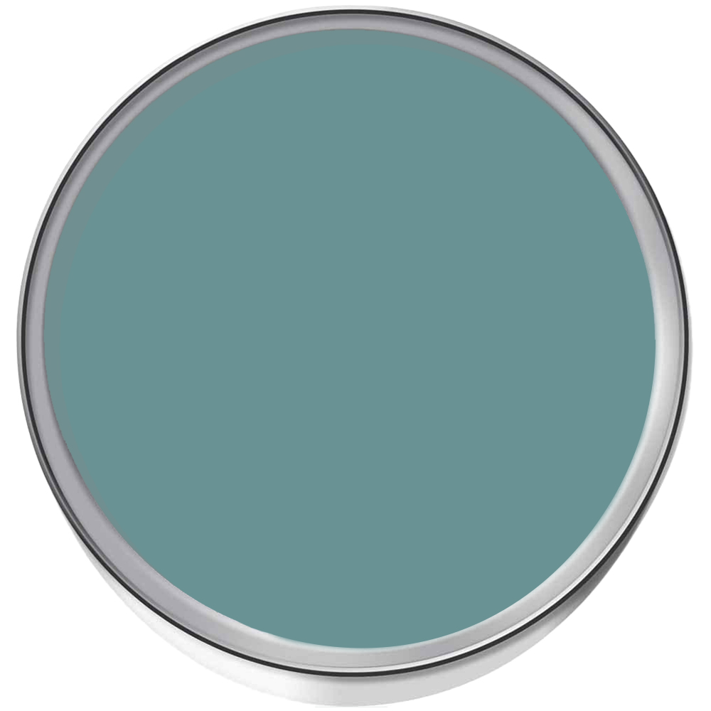 Dulux Heritage Walls and Ceilings Maritime Teal Velvet Matt Emulsion Paint 1L Image 3