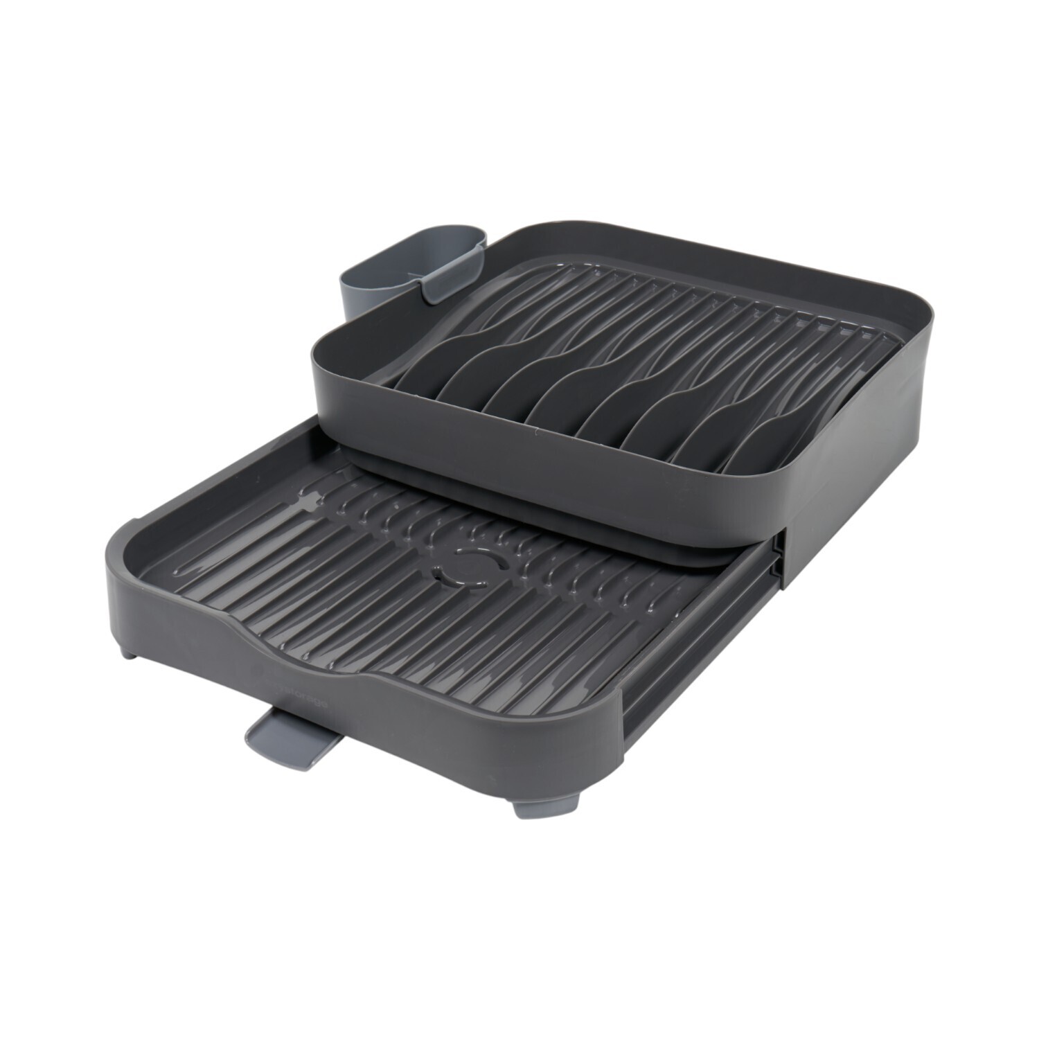 Kitchen Master Expanding Dish Rack Grey Image 2
