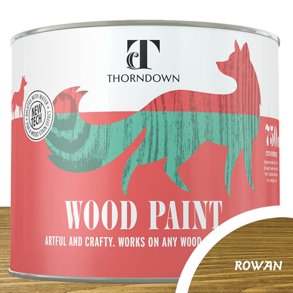 Thorndown Rowan Satin Wood Paint 750ml Image 4