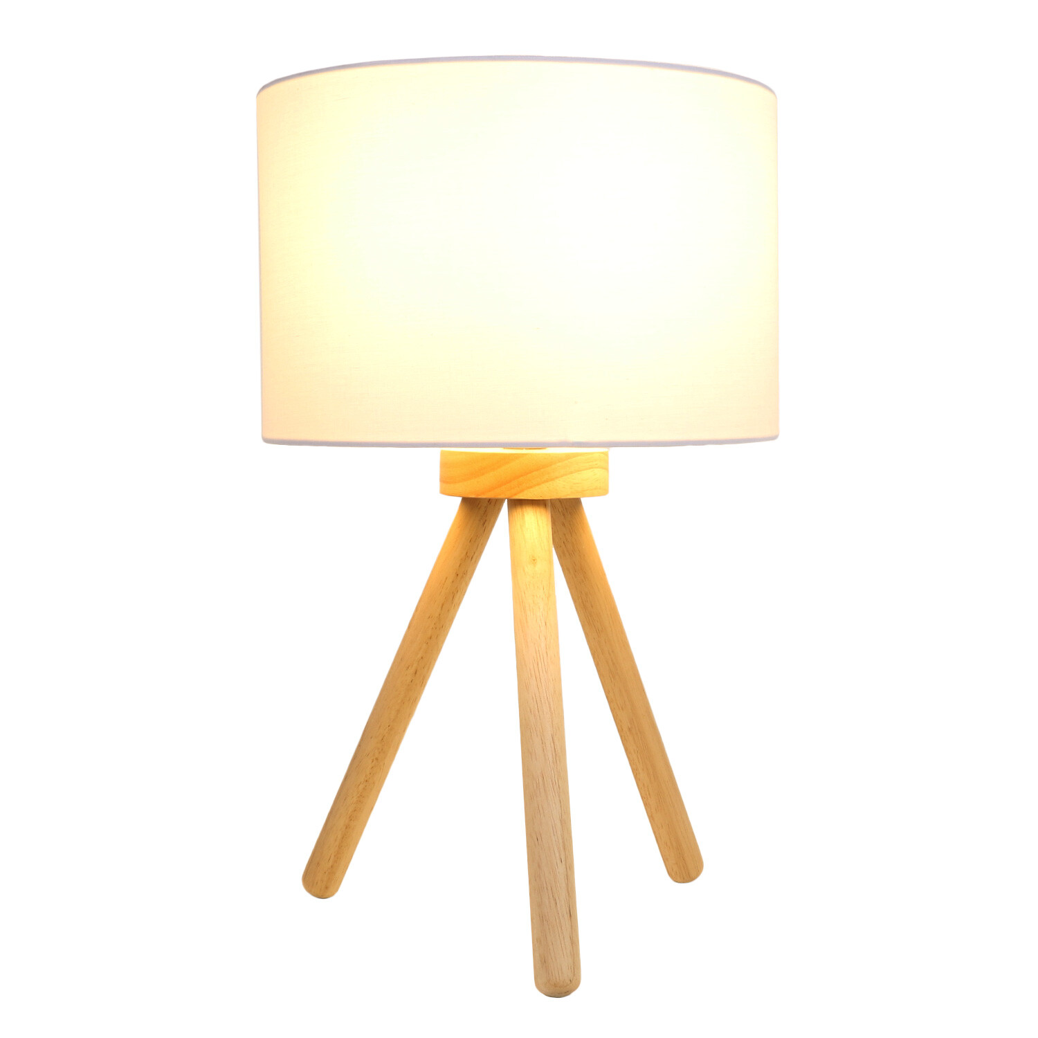Arden White Tripod Table Lamp Image 2