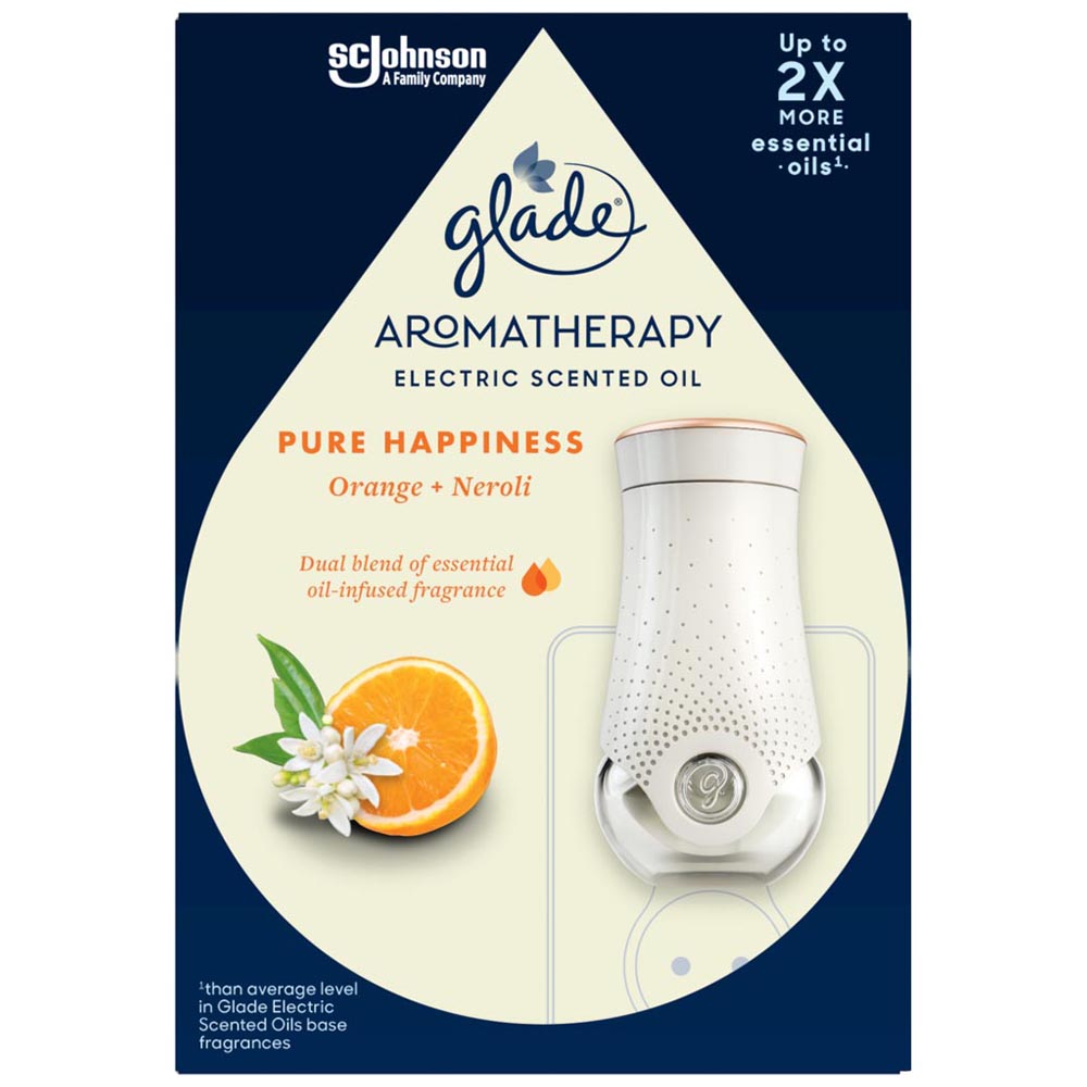 Glade Pure Happiness Aromatherapy Electric Holder with Refill 20ml Image 1