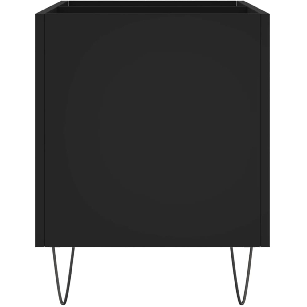 vidaXL Black Record Cabinet Image 5