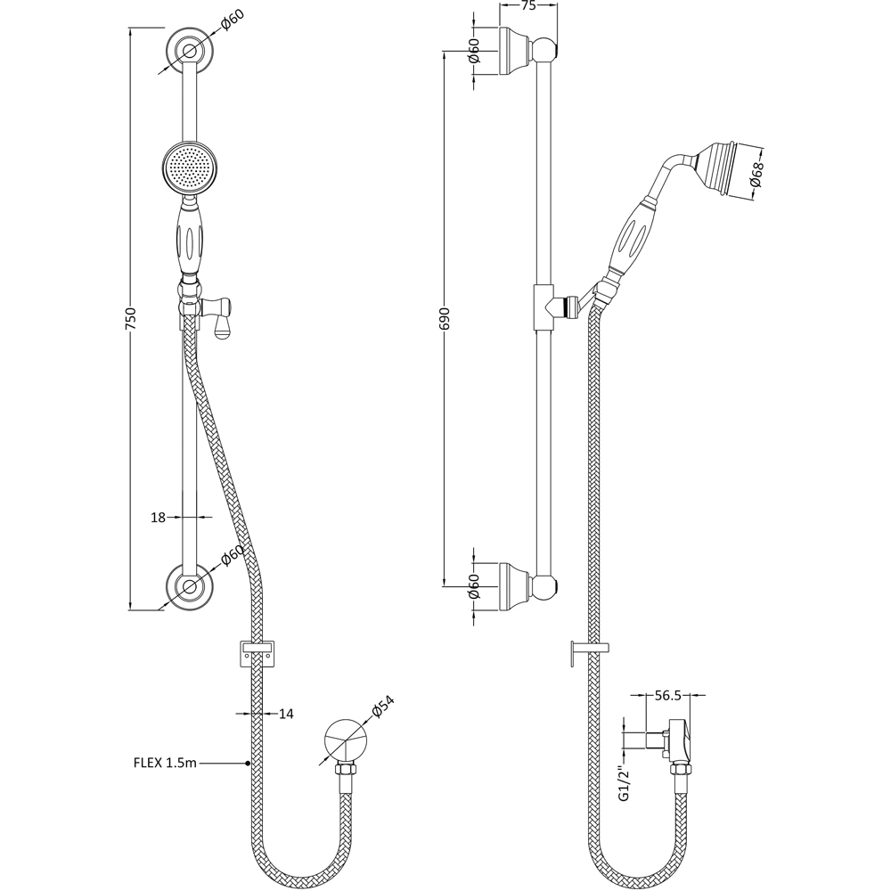 nuie Slider Rail Kit Image 3