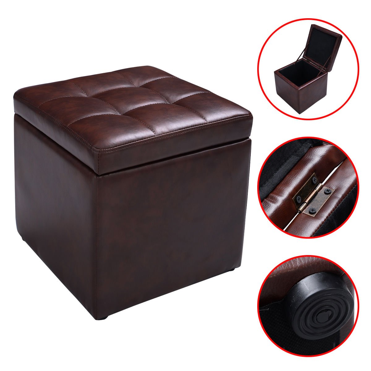 Foldable ottoman wilko discount