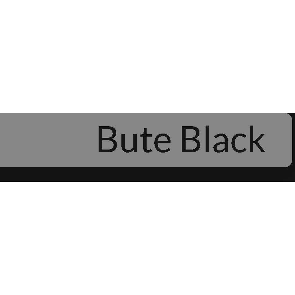 Decortie Lazena 2 Shelf Bute Black Modern Side End Table Image 4